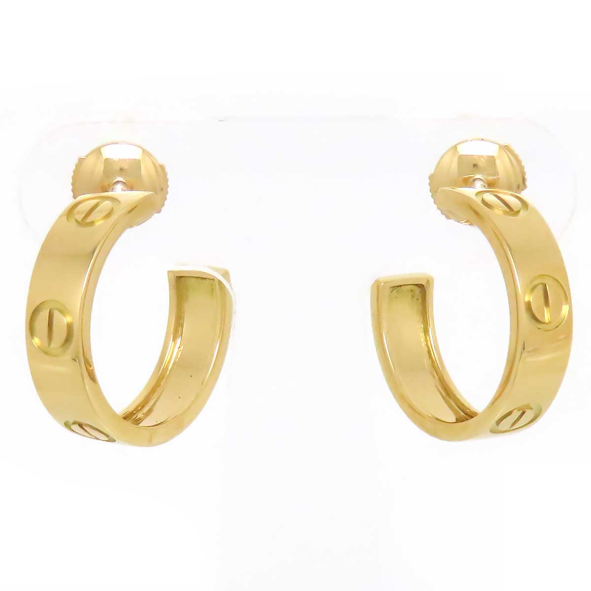 Cartier K18YG Love Earrings Clip