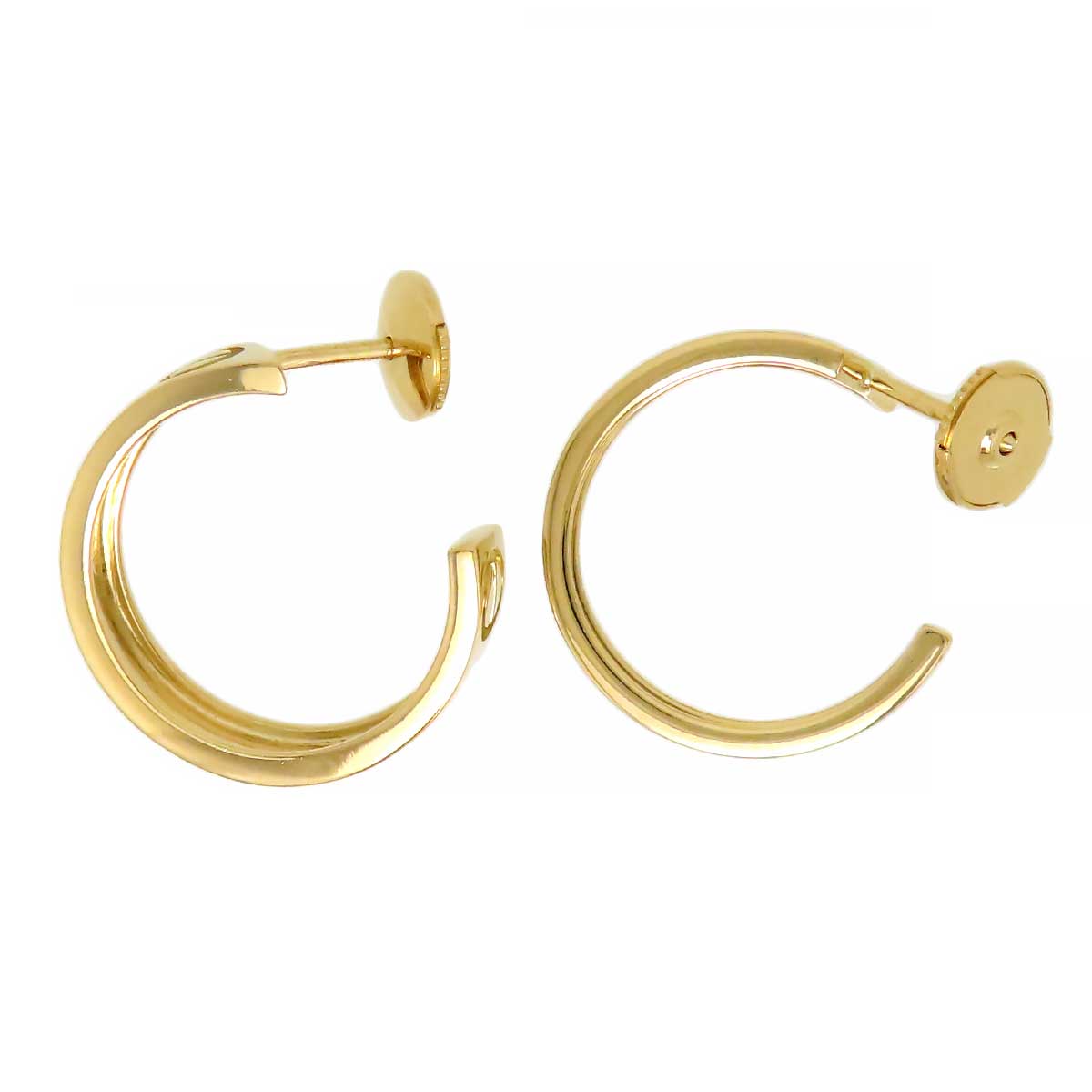 Cartier K18YG Love Earrings Clip