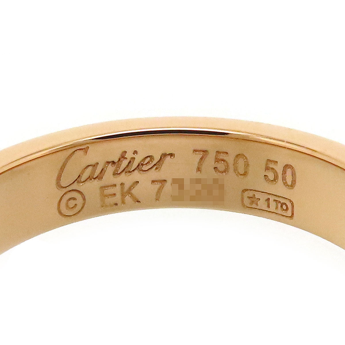 Cartier K18PG Love Wedding Ring B4085200