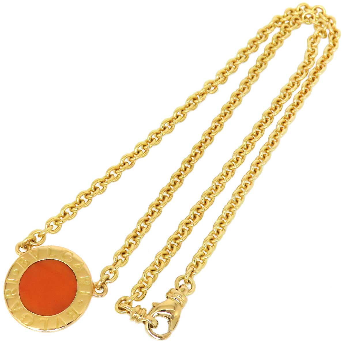 Bvlgari Coral Necklace K18YG