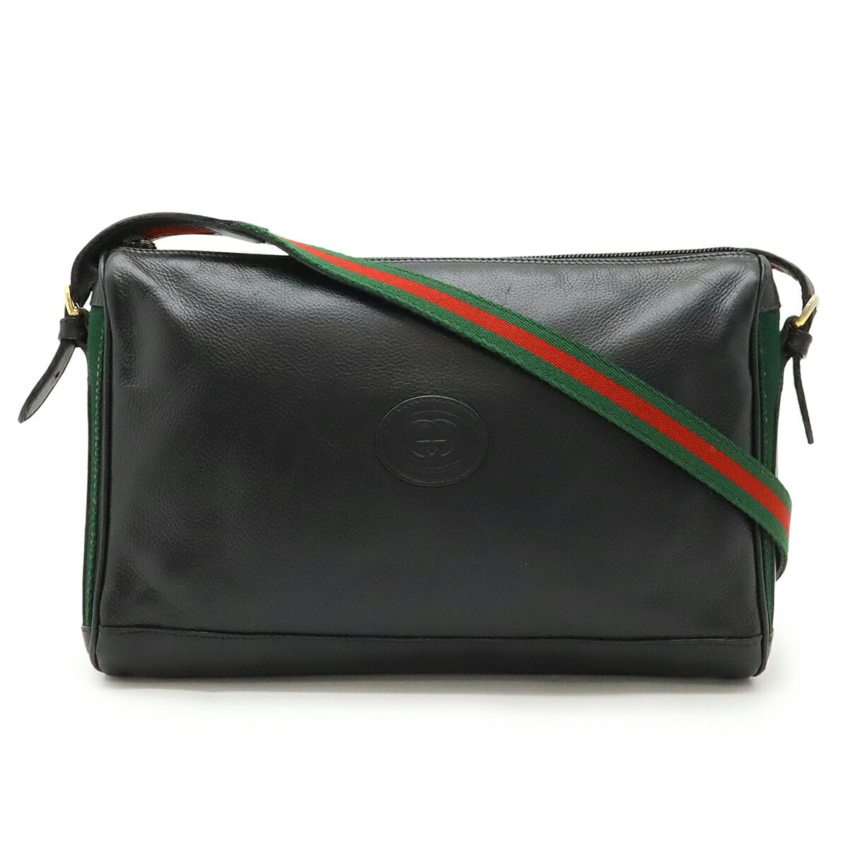 Gucci Old Gucci Sheline Line Leather Shoulder Bag