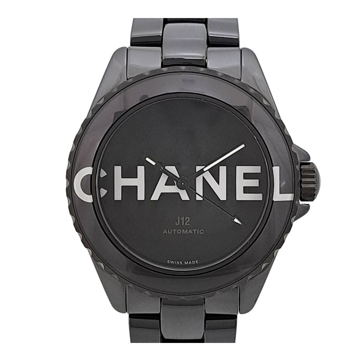 Chanel J12 H7418 Black Ceramic Automatic Watch