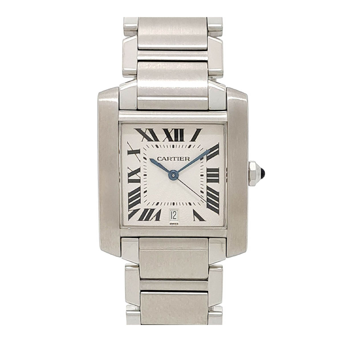 Cartier Stainless Steel Automatic Tank Francaise Watch