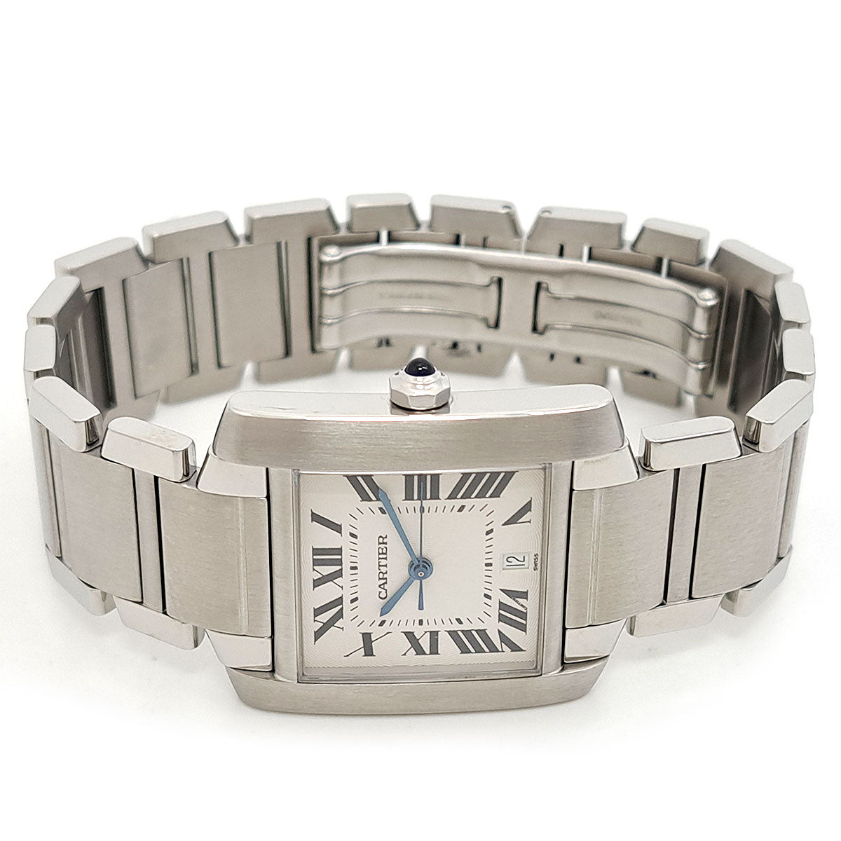 Cartier Stainless Steel Automatic Tank Francaise Watch