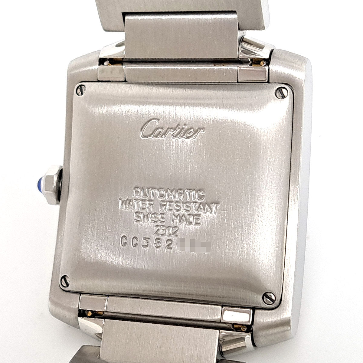 Cartier Stainless Steel Automatic Tank Francaise Watch