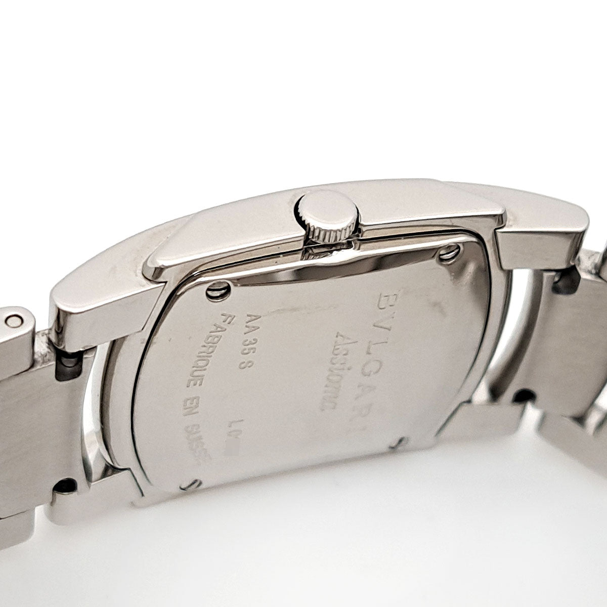 Bvlgari AA35S Quartz Watch Stainless Steel