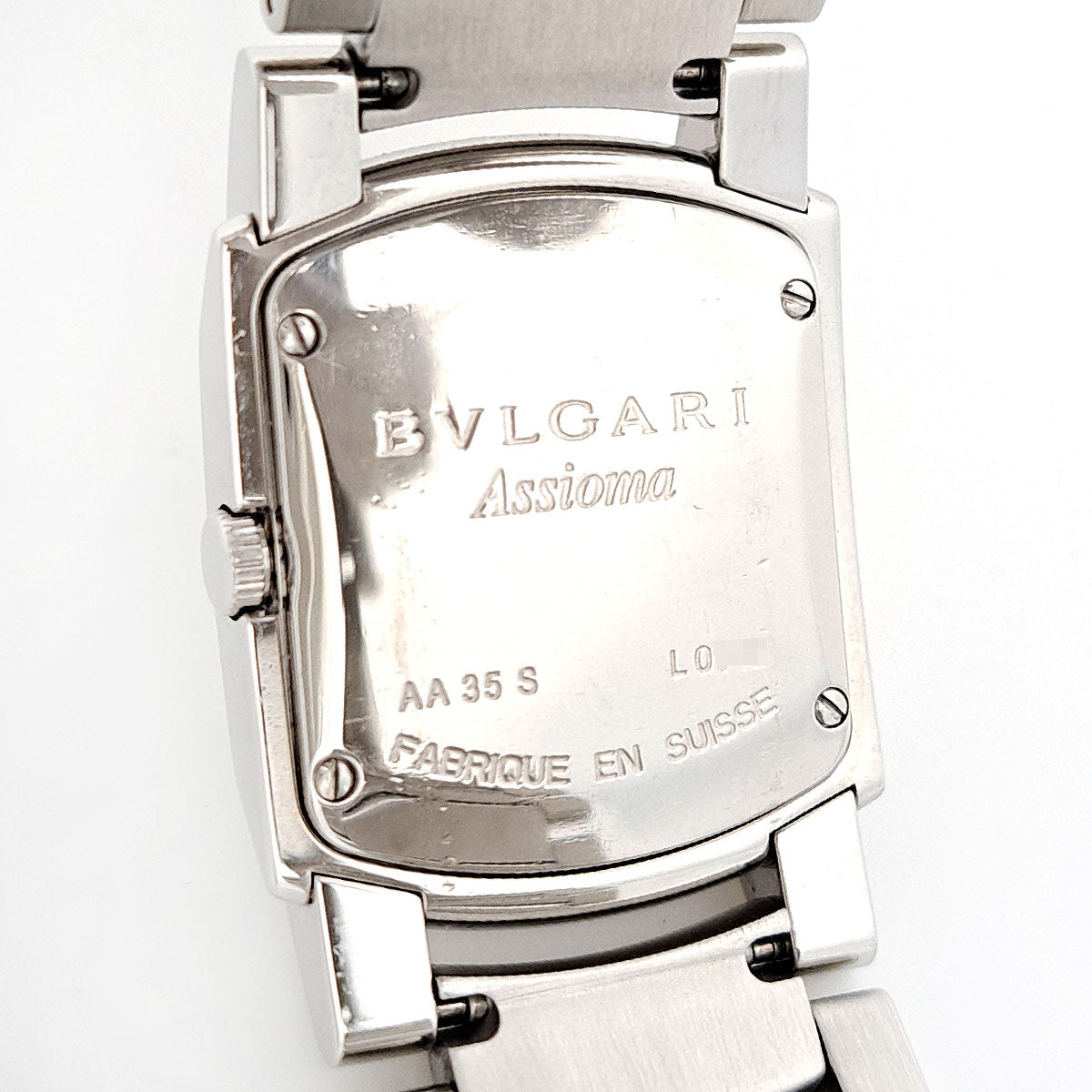 Bvlgari AA35S Quartz Watch Stainless Steel