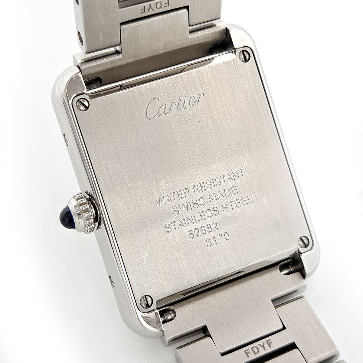 Cartier Stainless Steel Quartz Tank Solo SM Watch W5200013