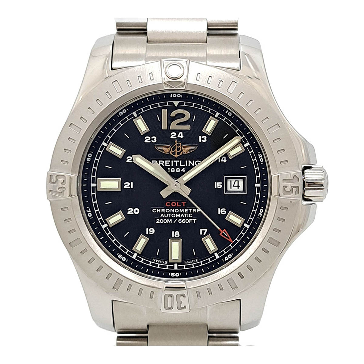 Breitling Stainless Steel Automatic Watch A17388