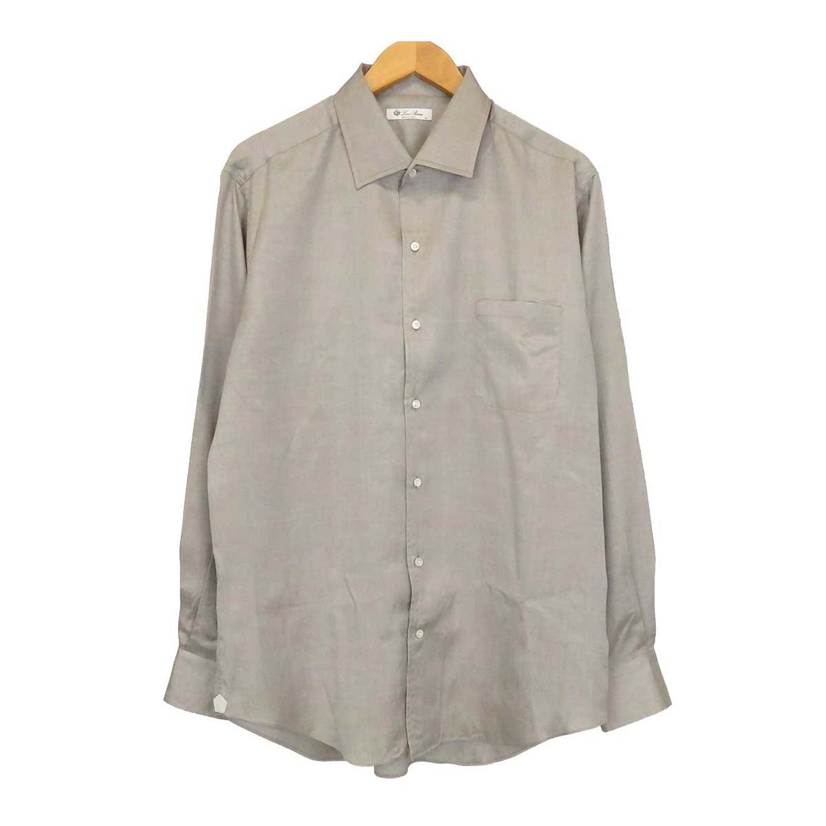 Loro Piana Silk Shirt FAL4537 Beige