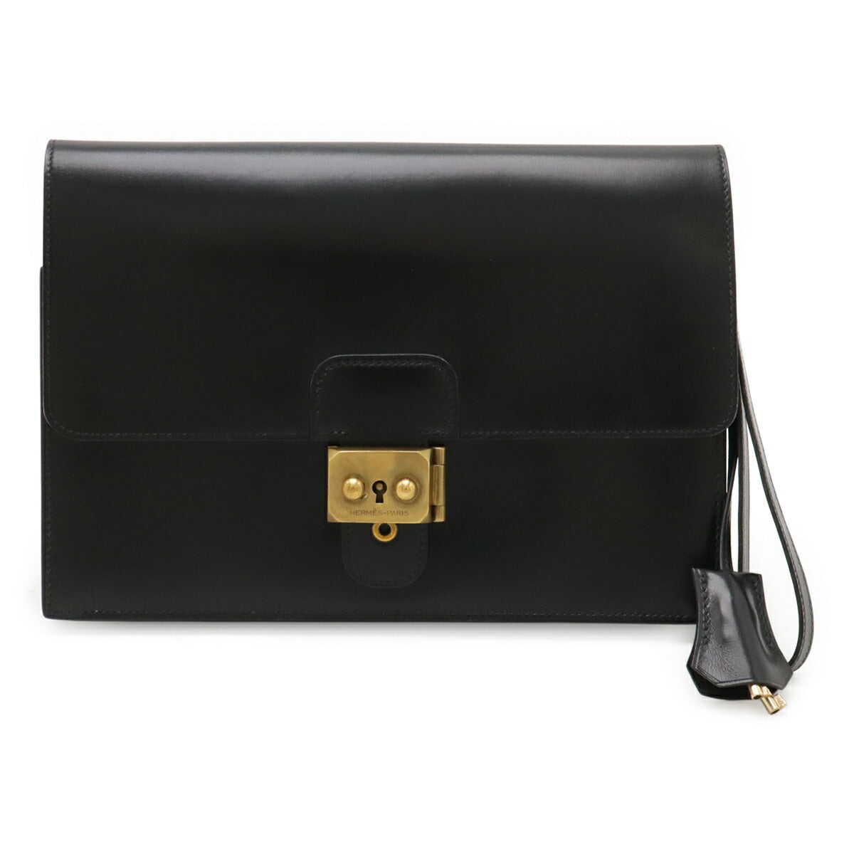 Hermes Pochette Jet Box Calf 2way Clutch Bag