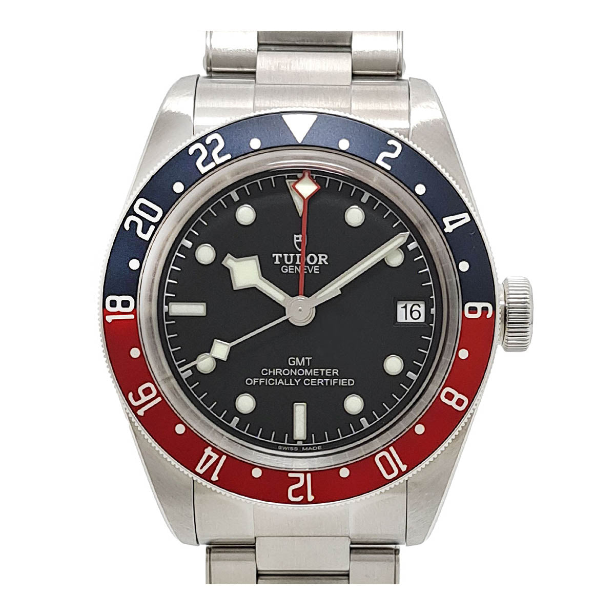 Tudor Heritage Black Bay GMT Automatic Watch 79830RB