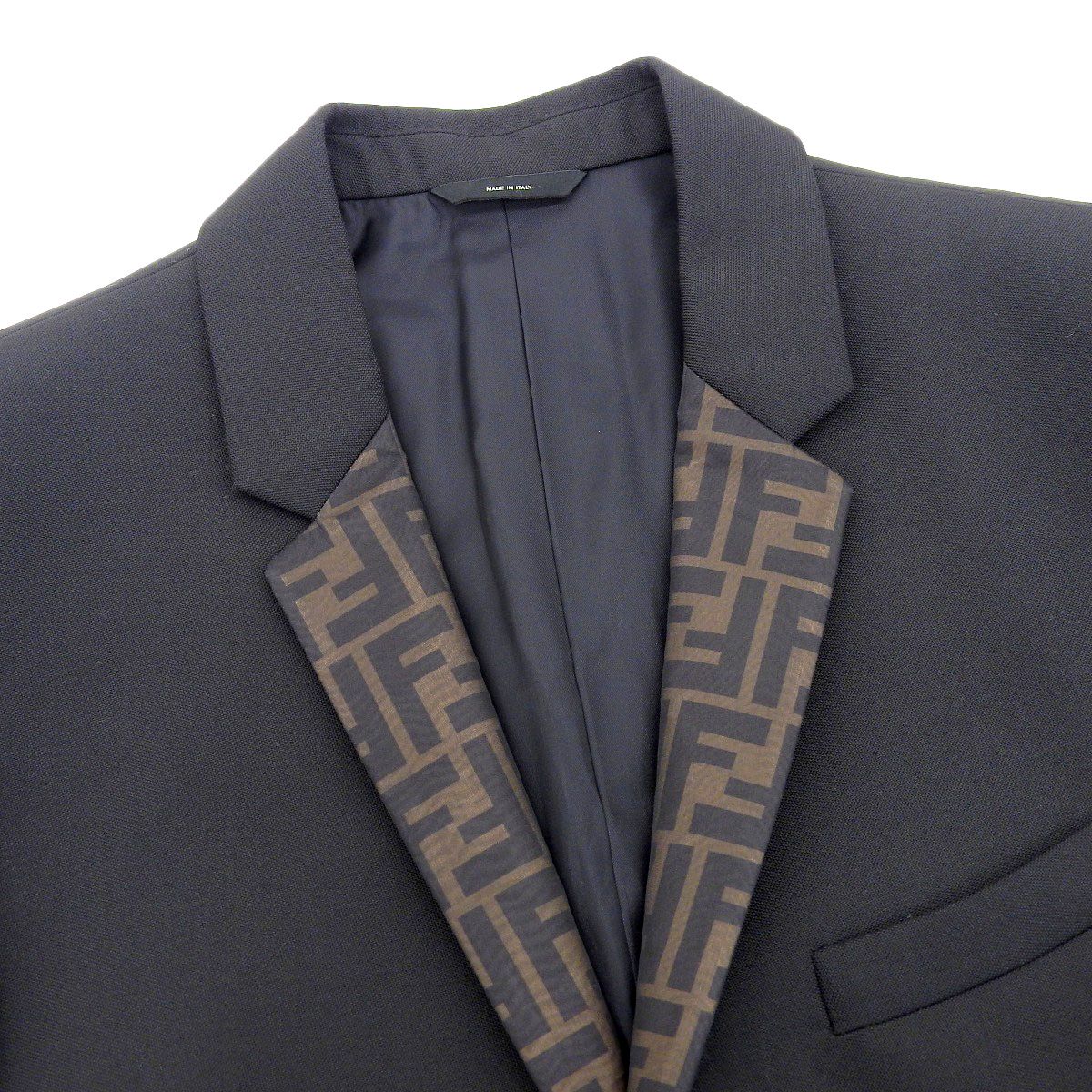 Fendi Tailored Jacket Black FJ0567 A9N1