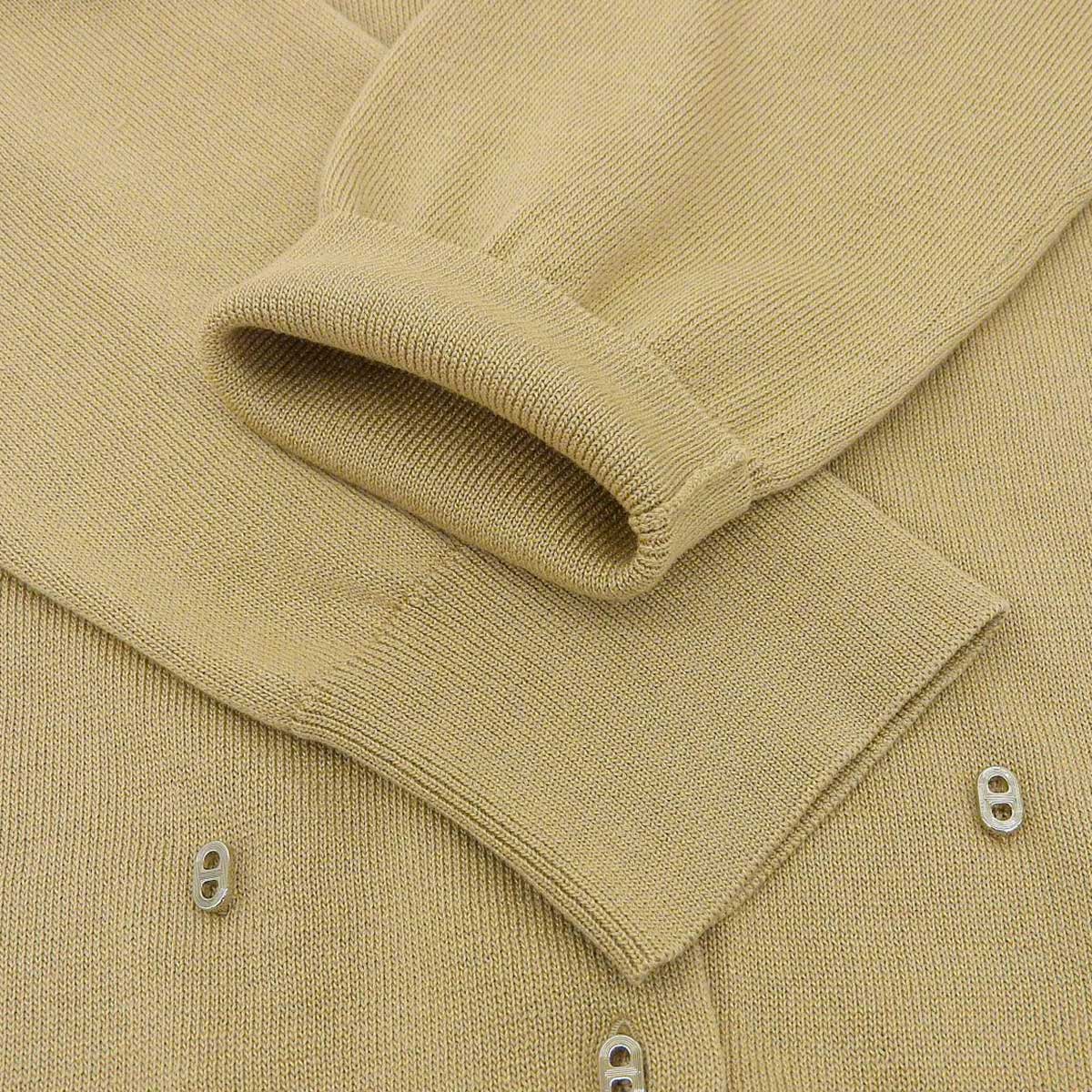 Hermes Beige Cardigan