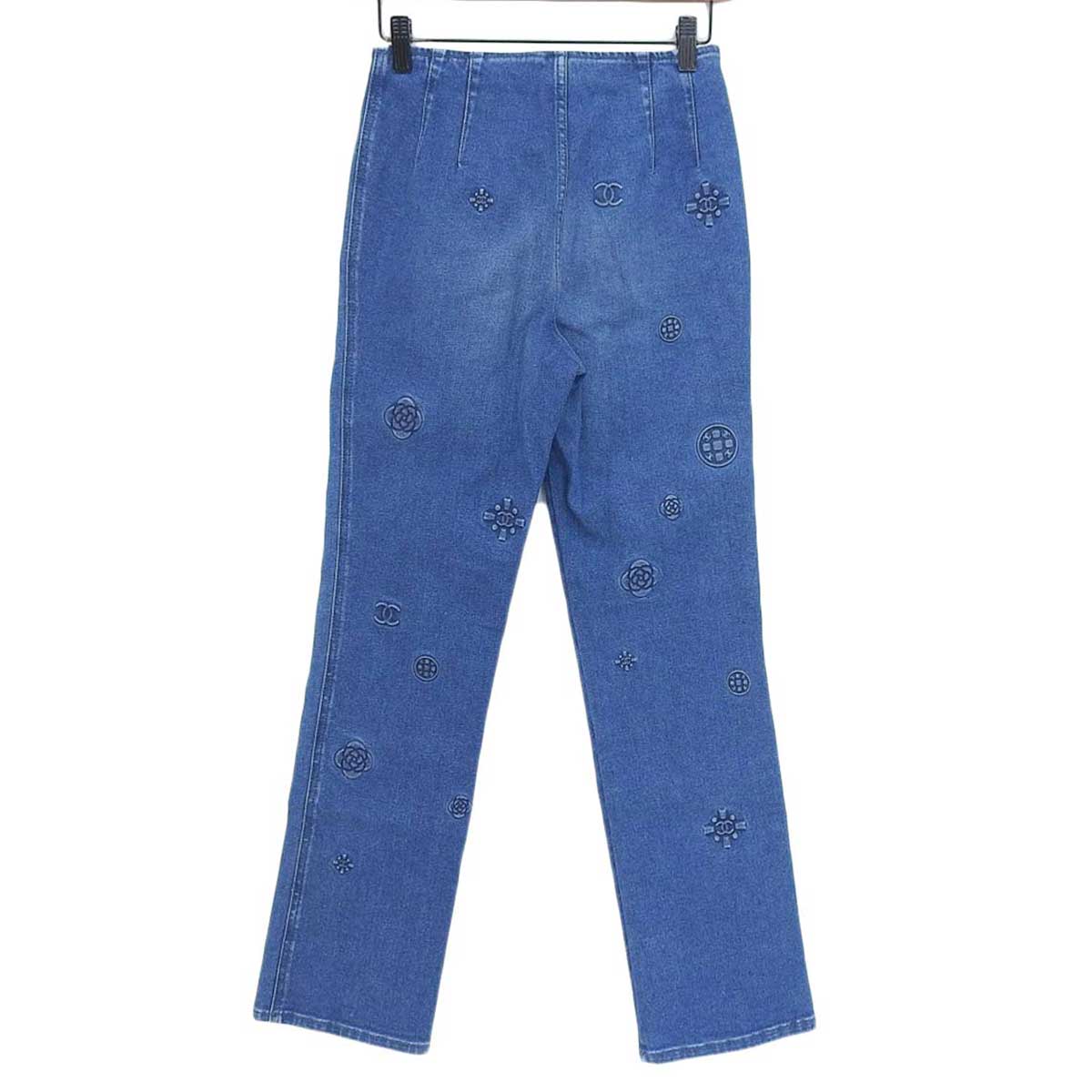 Chanel Denim Pants P70208V61785 Blue