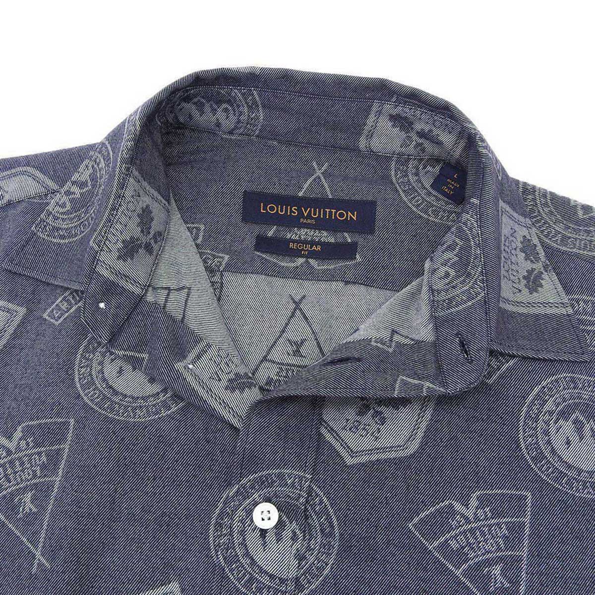 Louis Vuitton Cotton Shirt Blue