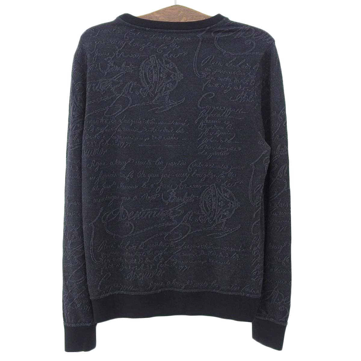 Berluti Gray Knit Sweater Cotton Wool Blend