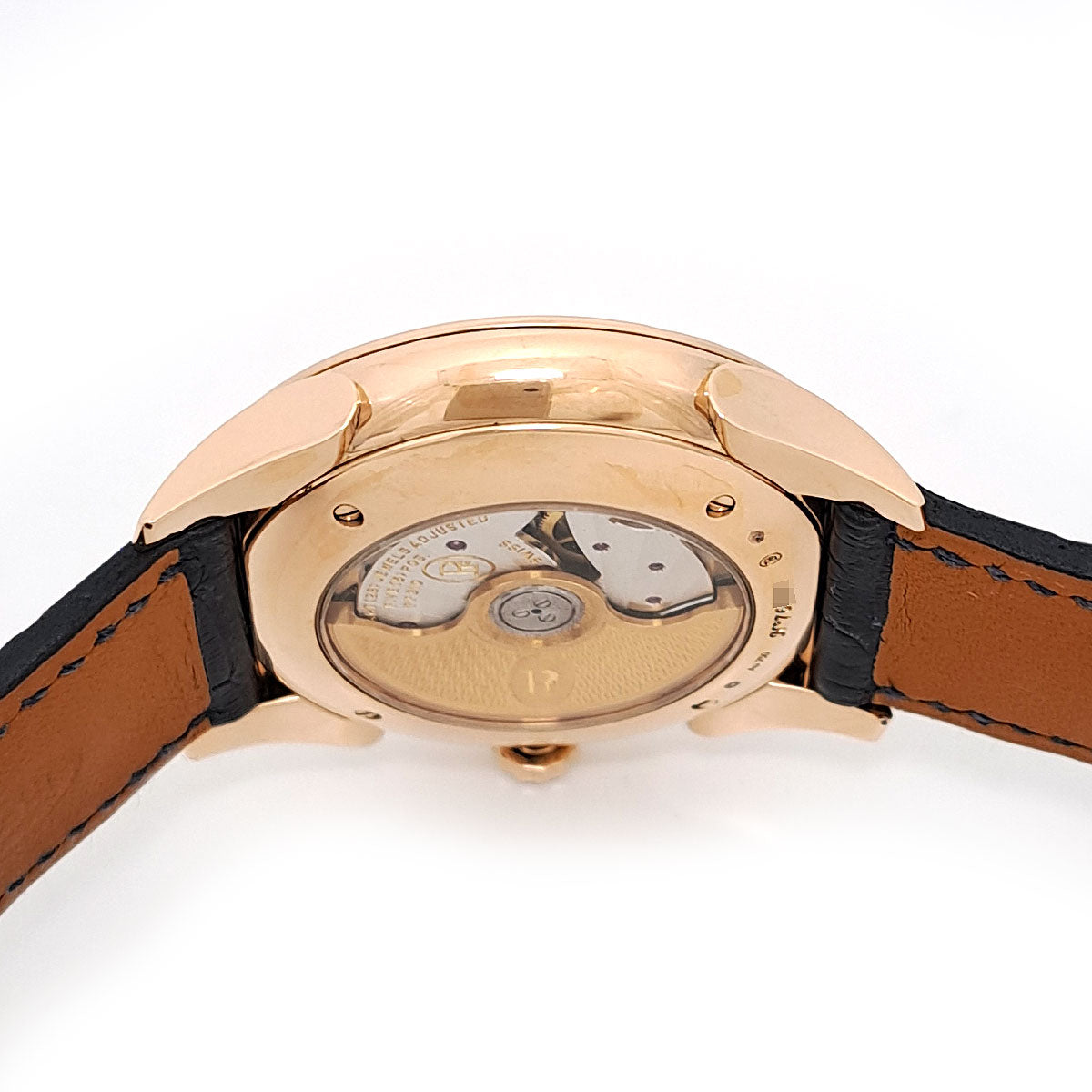 Rose Gold Leather Automatic Watch PFC800-1510320-HA3181