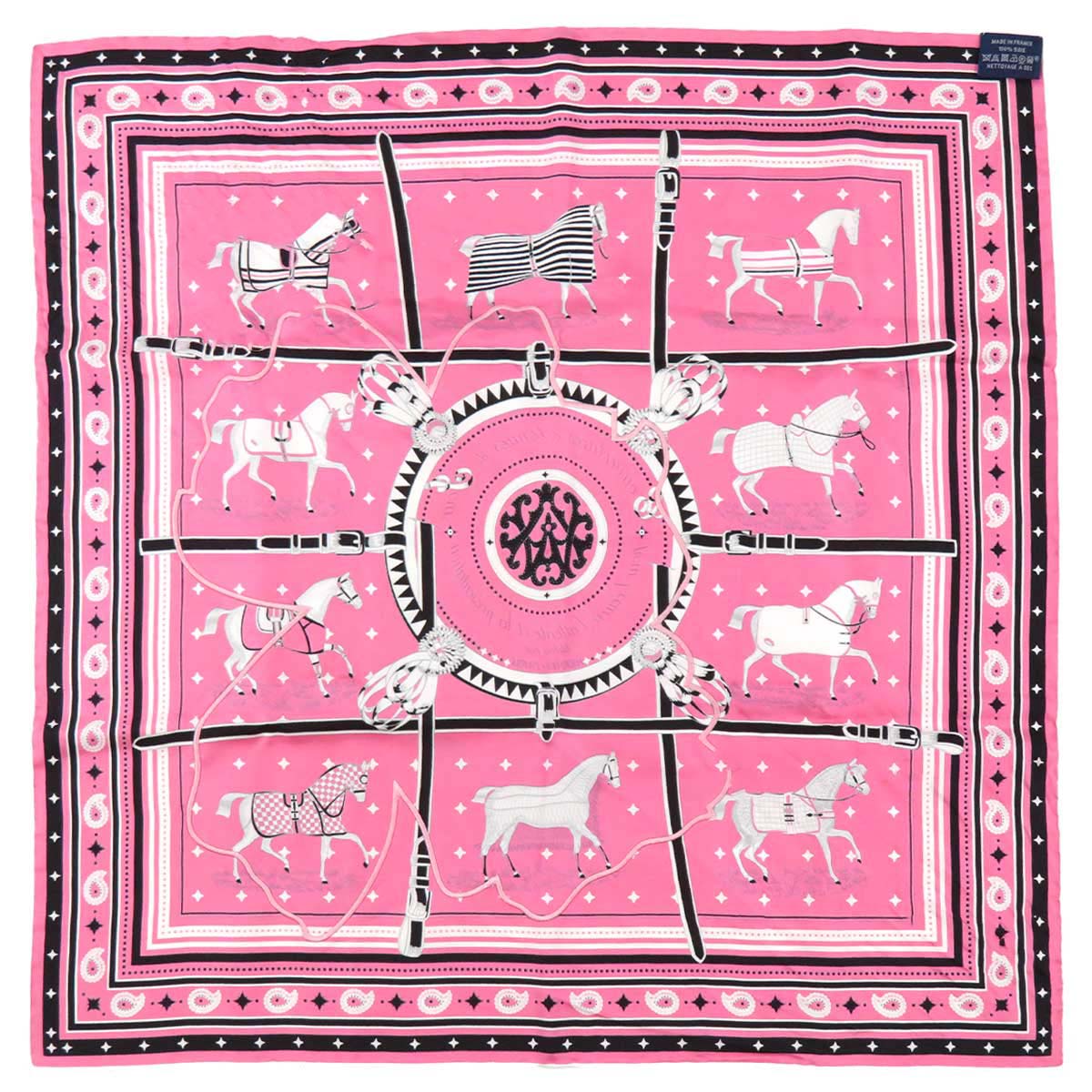 Hermes Pink Scarf COUVERTURES ET TENUES DE JOUR