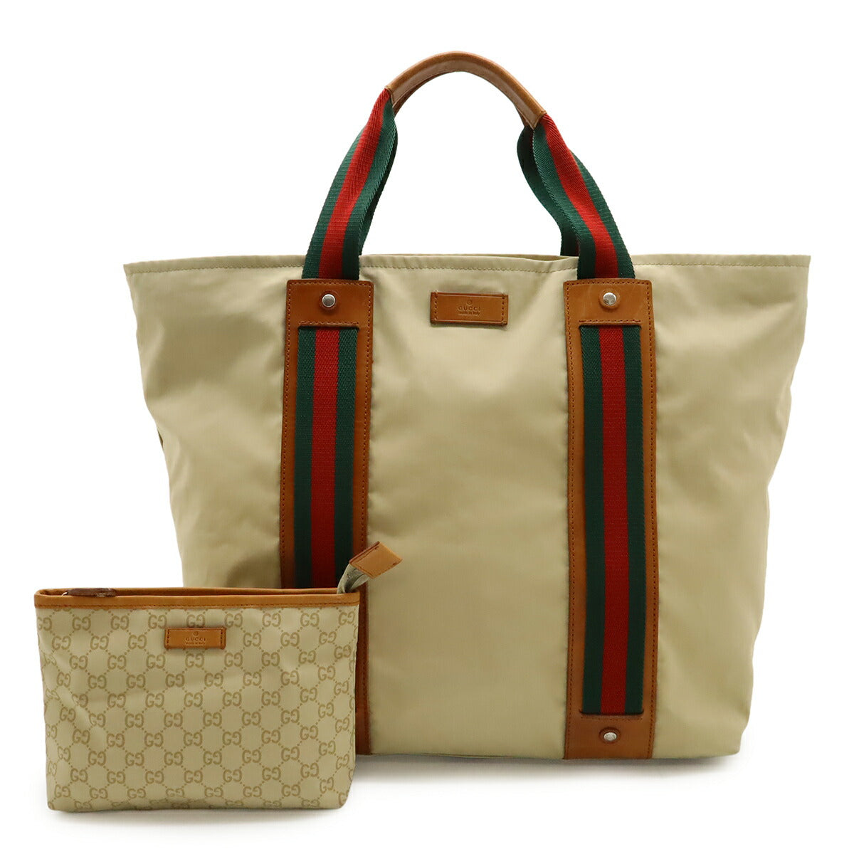 Gucci Sheline Line Oiled Leather 2way Tote Bag