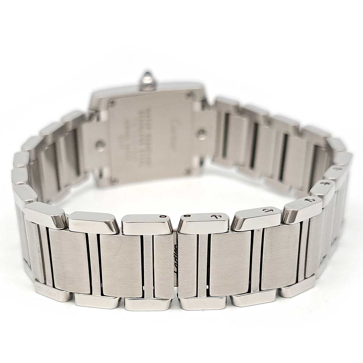 Cartier Stainless Steel Quartz Tank Francaise Watch