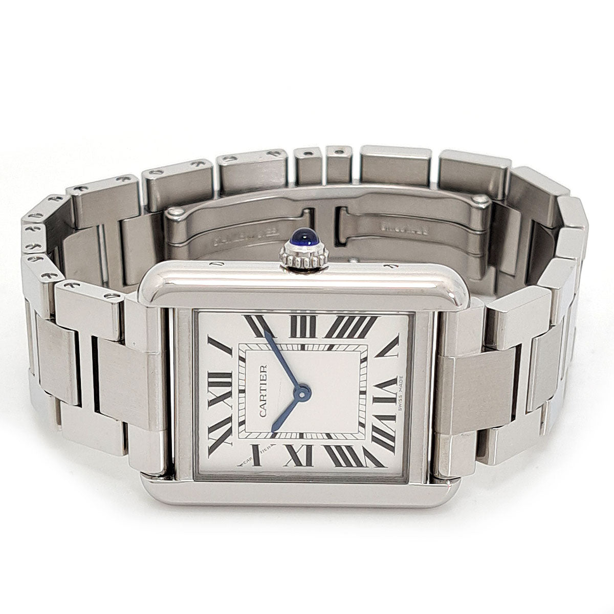 Cartier Stainless Steel Quartz Tank Solo SM Watch