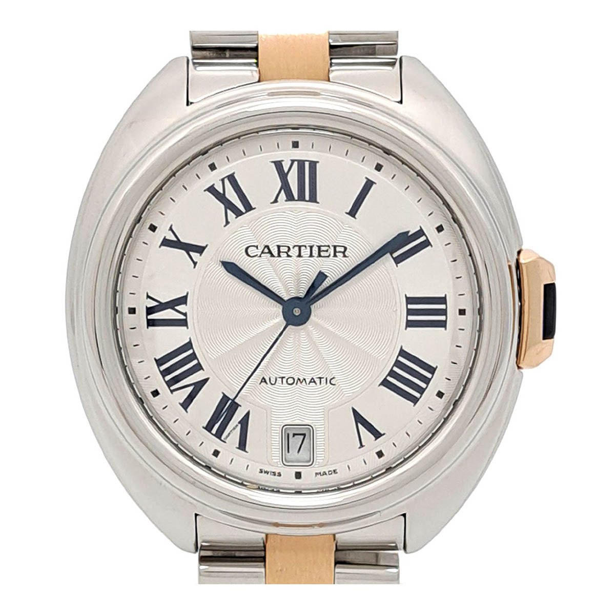 Cartier Watch W2CL0003 Stainless Steel Pink Gold Automatic