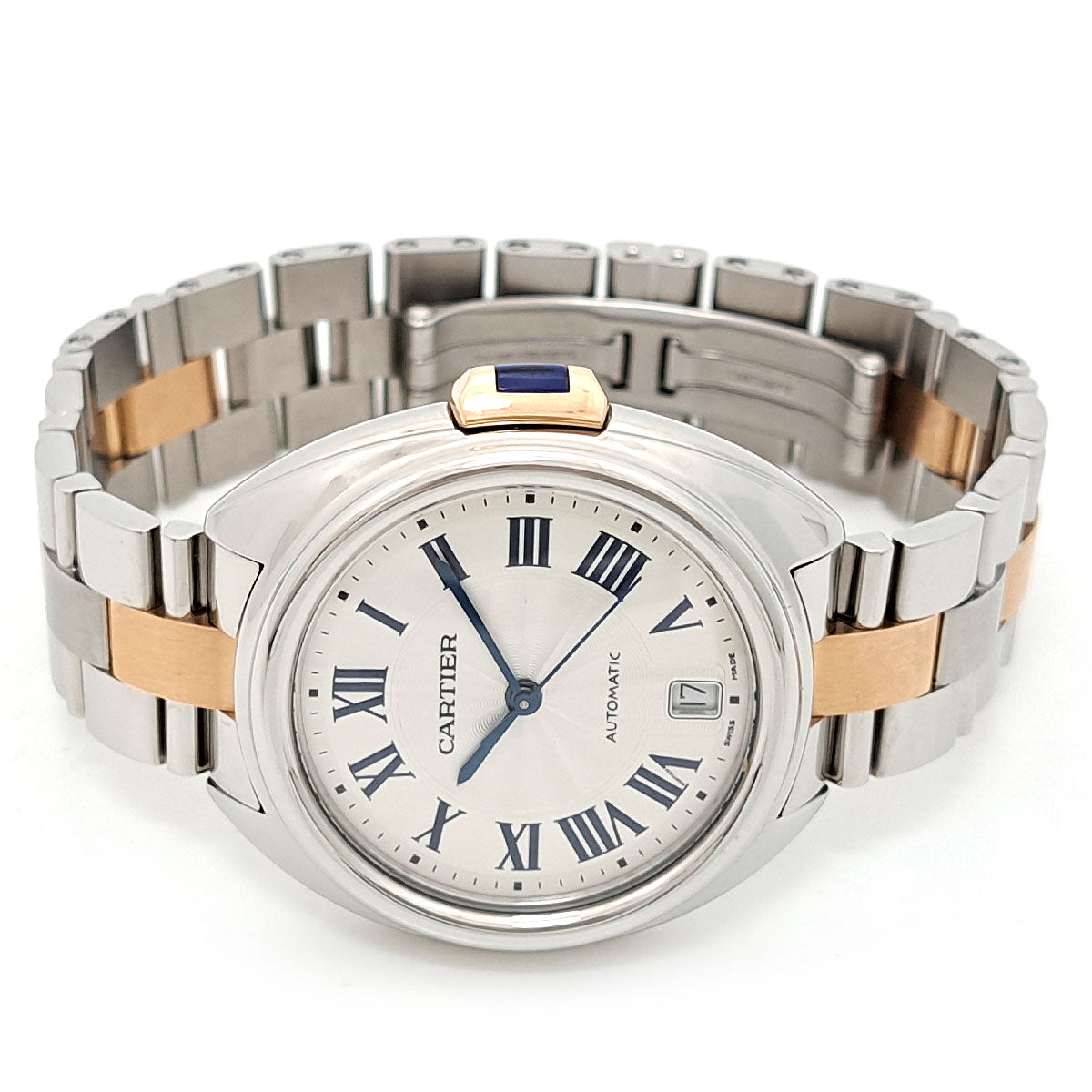 Cartier Watch W2CL0003 Stainless Steel Pink Gold Automatic