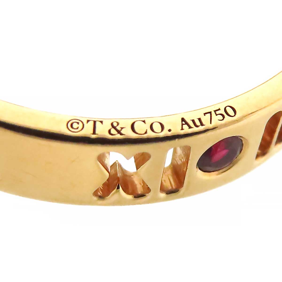 Tiffany & Co Ruby Ring K18PG