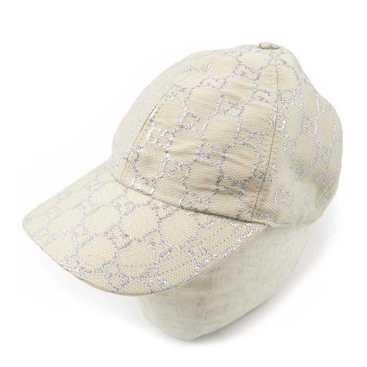 Gucci GG Baseball Cap Ivory