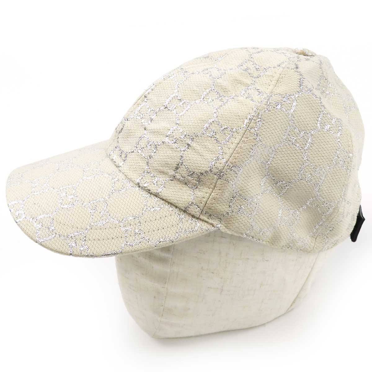 Gucci GG Baseball Cap Ivory