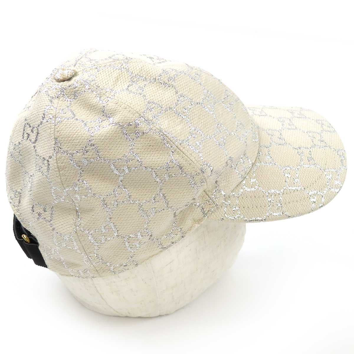 Gucci GG Baseball Cap Ivory