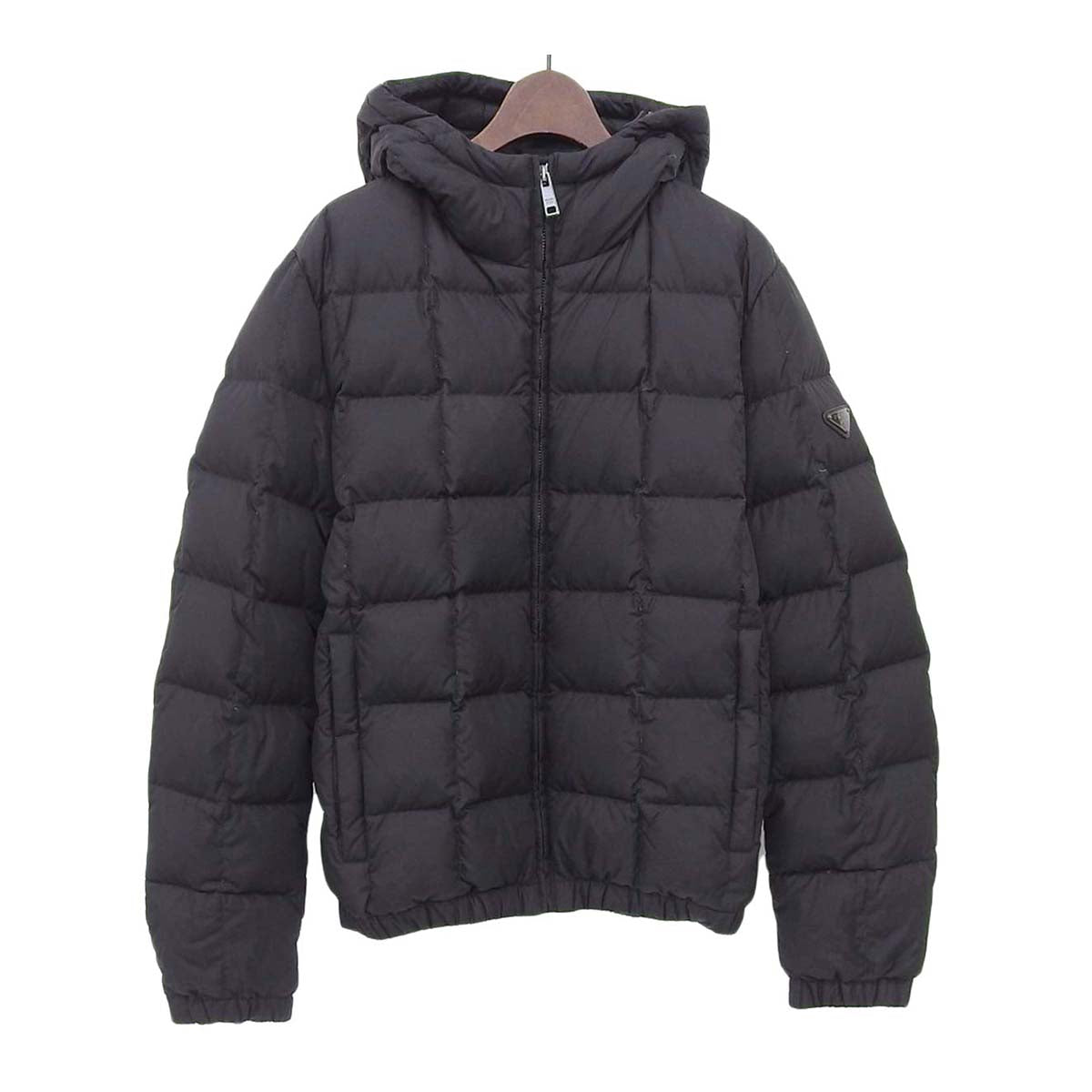 Prada Quilted Down Jacket Black SGH031