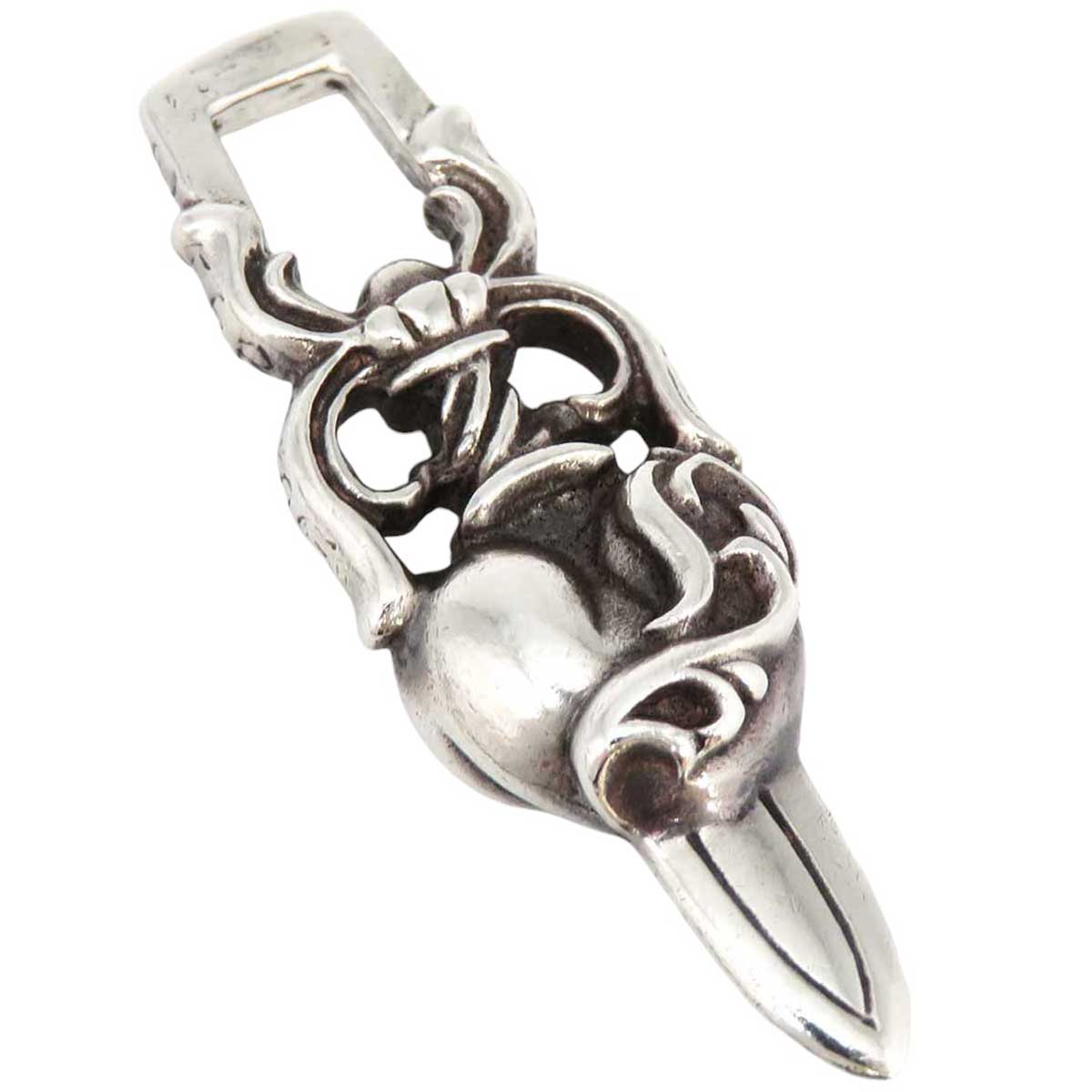 Chrome Hearts Dagger Heart Pendant 46627