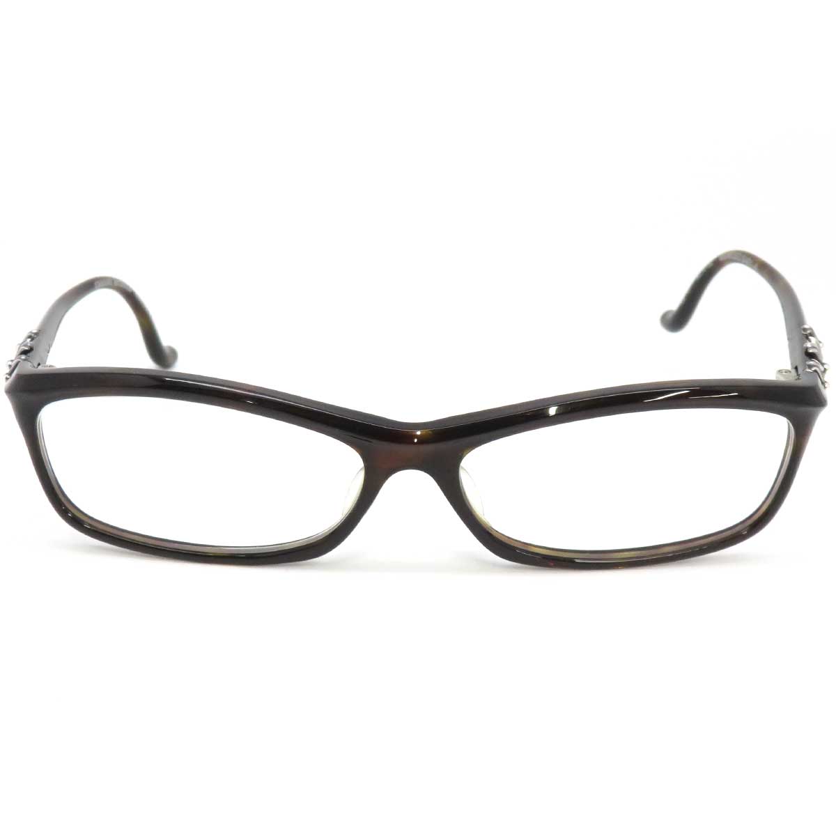 Chrome Hearts Glasses Brown BEARDED BABY-A