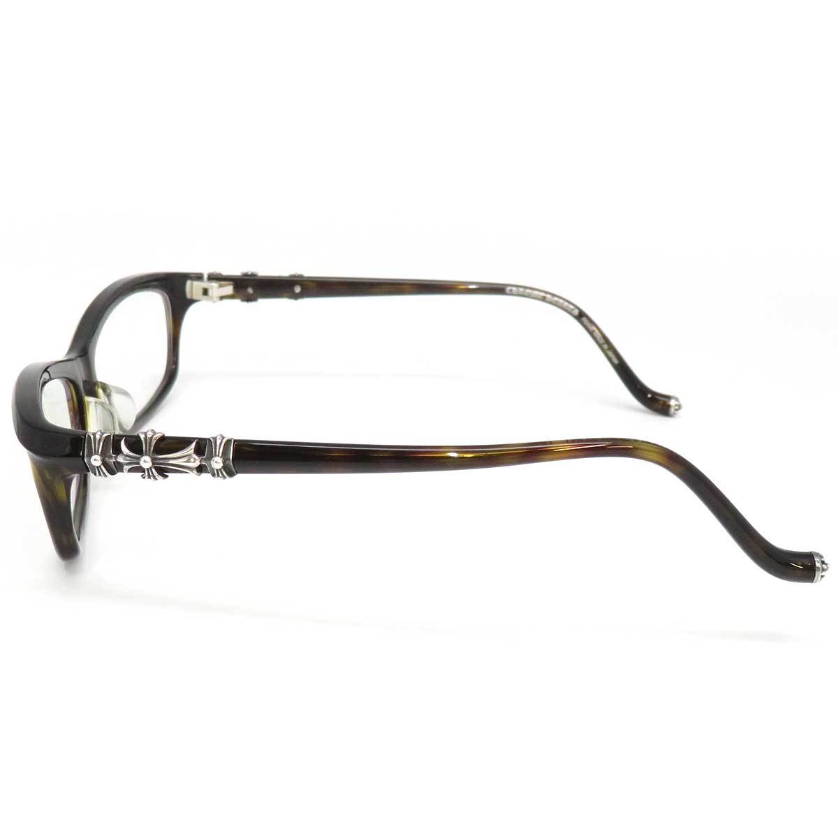 Chrome Hearts Glasses Brown BEARDED BABY-A