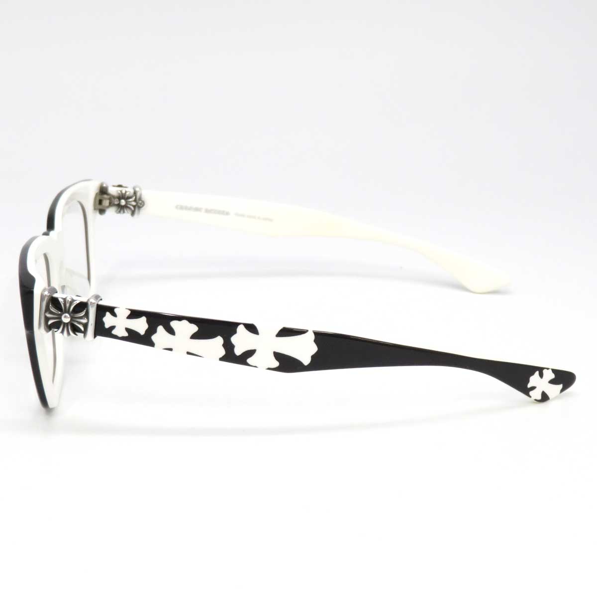 Chrome Hearts Glasses Black White Eyewear