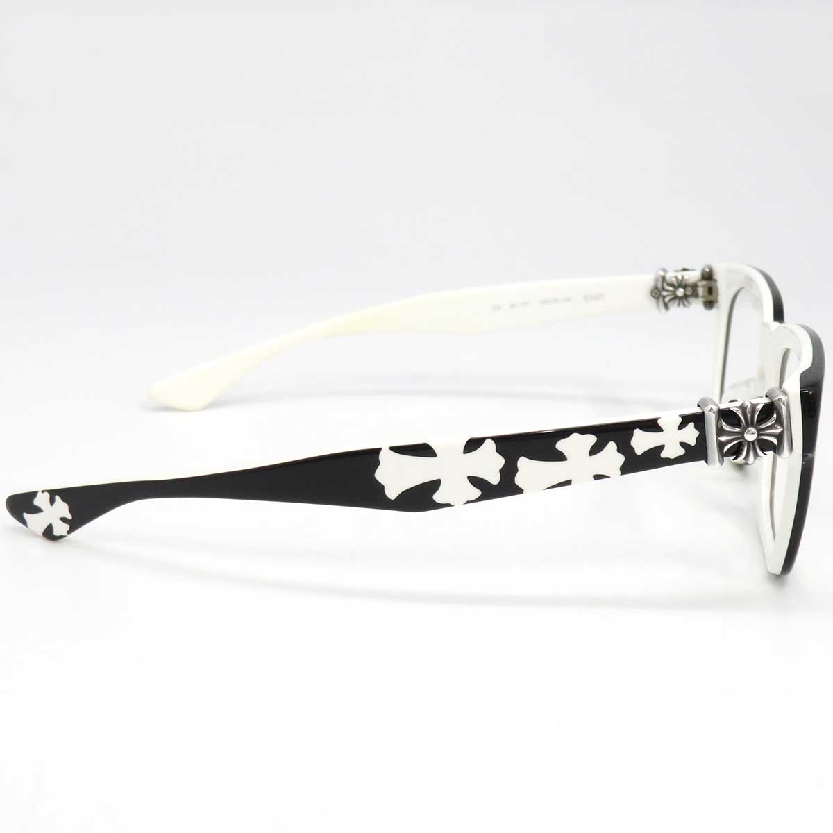 Chrome Hearts Glasses Black White Eyewear