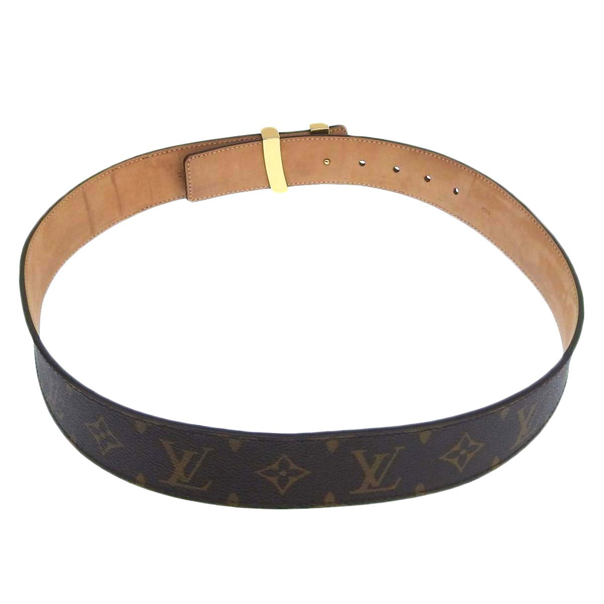 Louis Vuitton Monogram Leather Belt M9608