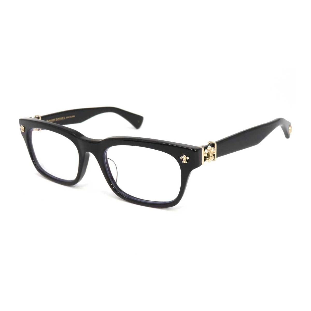 Chrome Hearts Glasses Black Plastic Eyewear