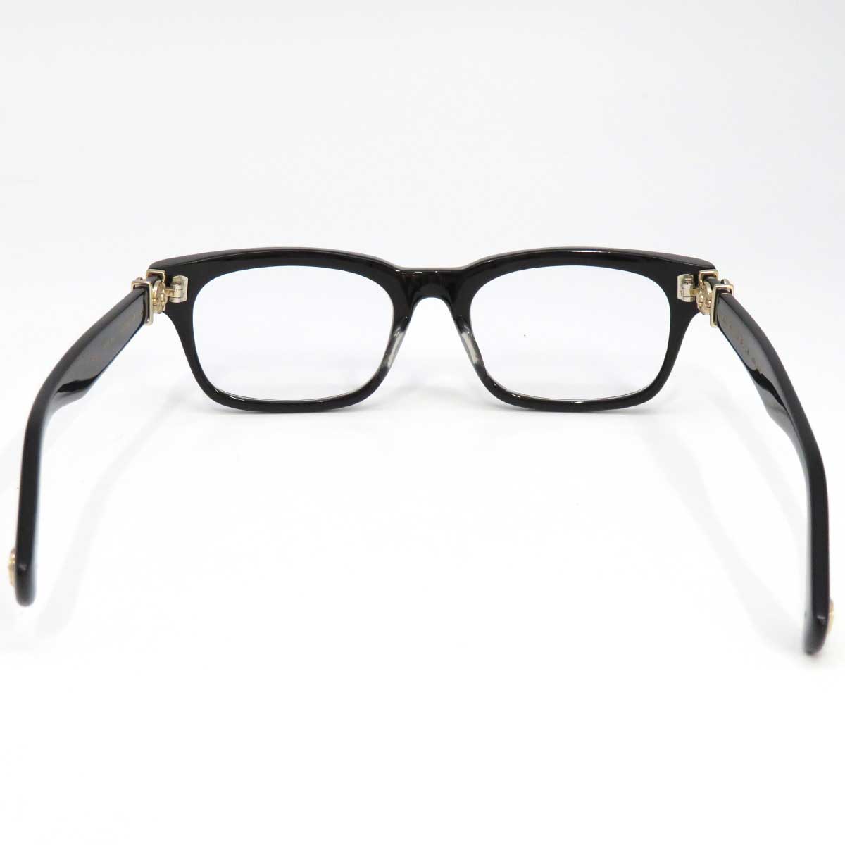 Chrome Hearts Glasses Black Plastic Eyewear