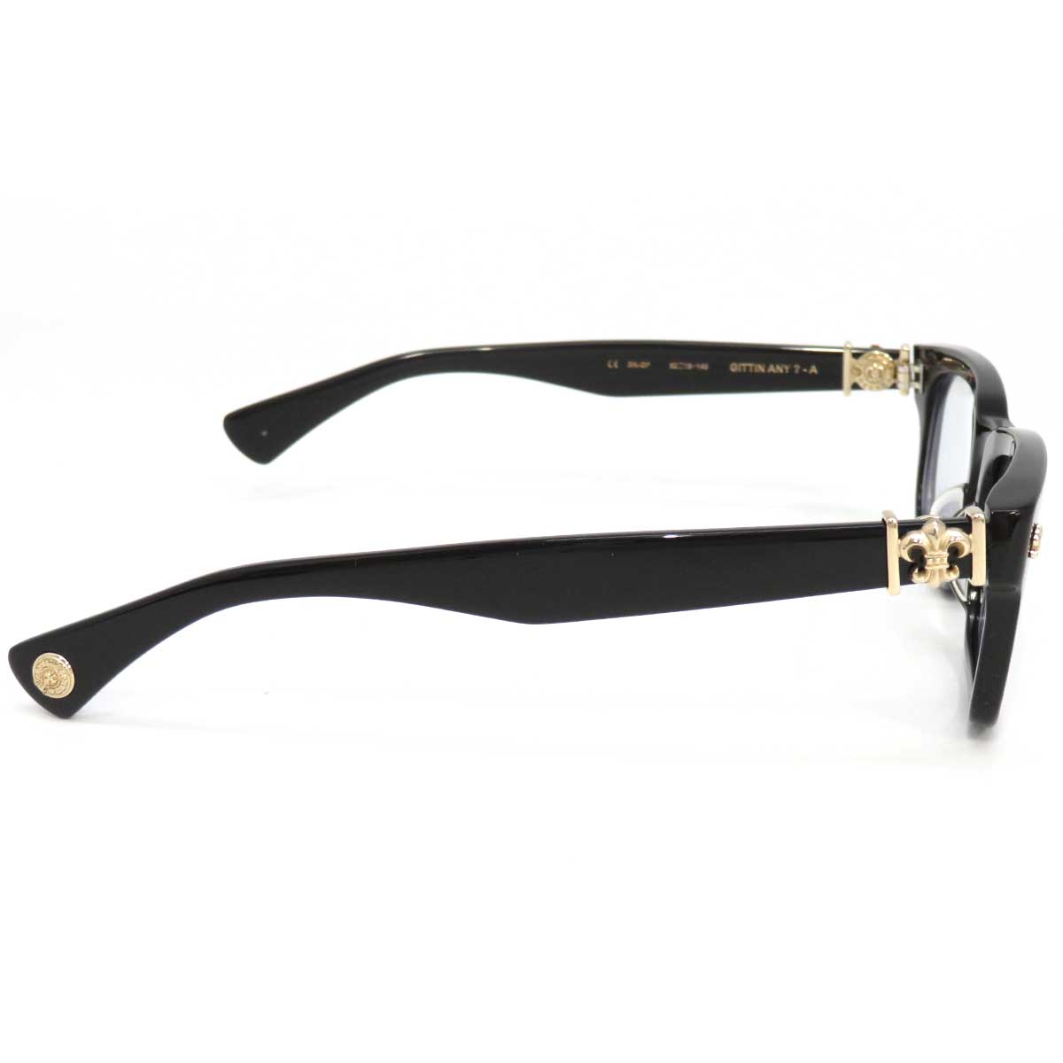 Chrome Hearts Glasses Black Plastic Eyewear