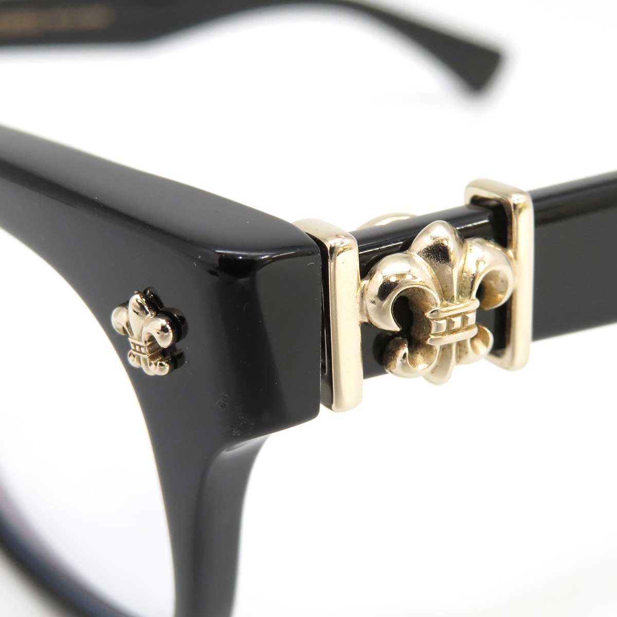 Chrome Hearts Glasses Black Plastic Eyewear