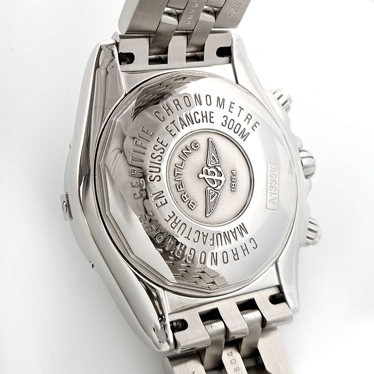 Breitling Stainless Steel Automatic Chronomat Evolution Watch A13356