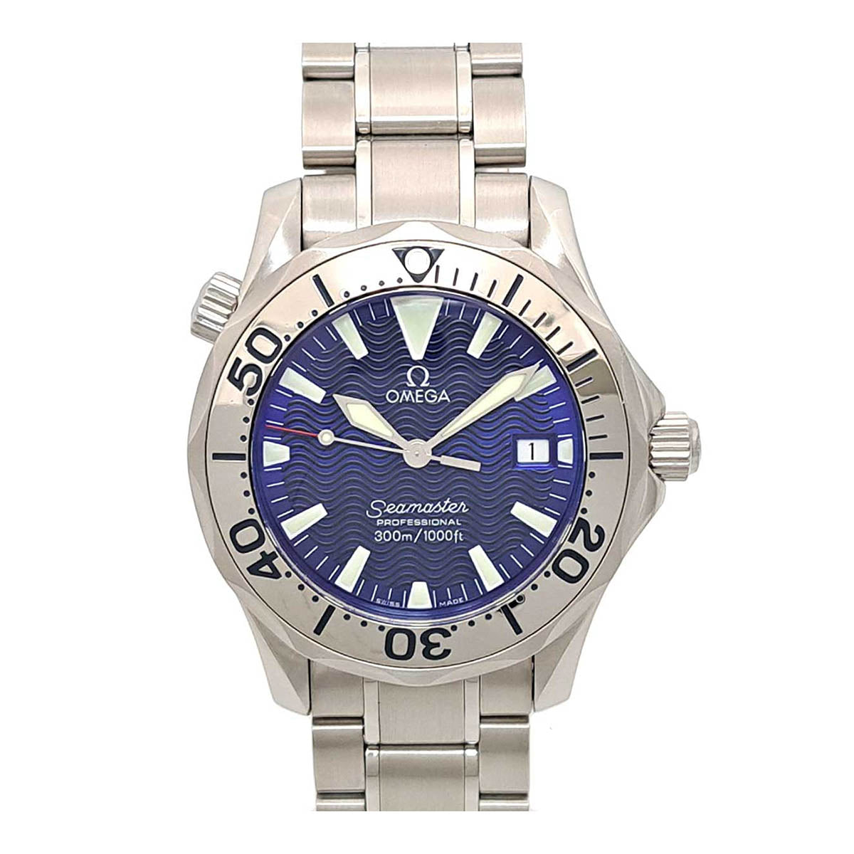 Omega Seamaster Quartz Stainless Steel Watch 2263.80