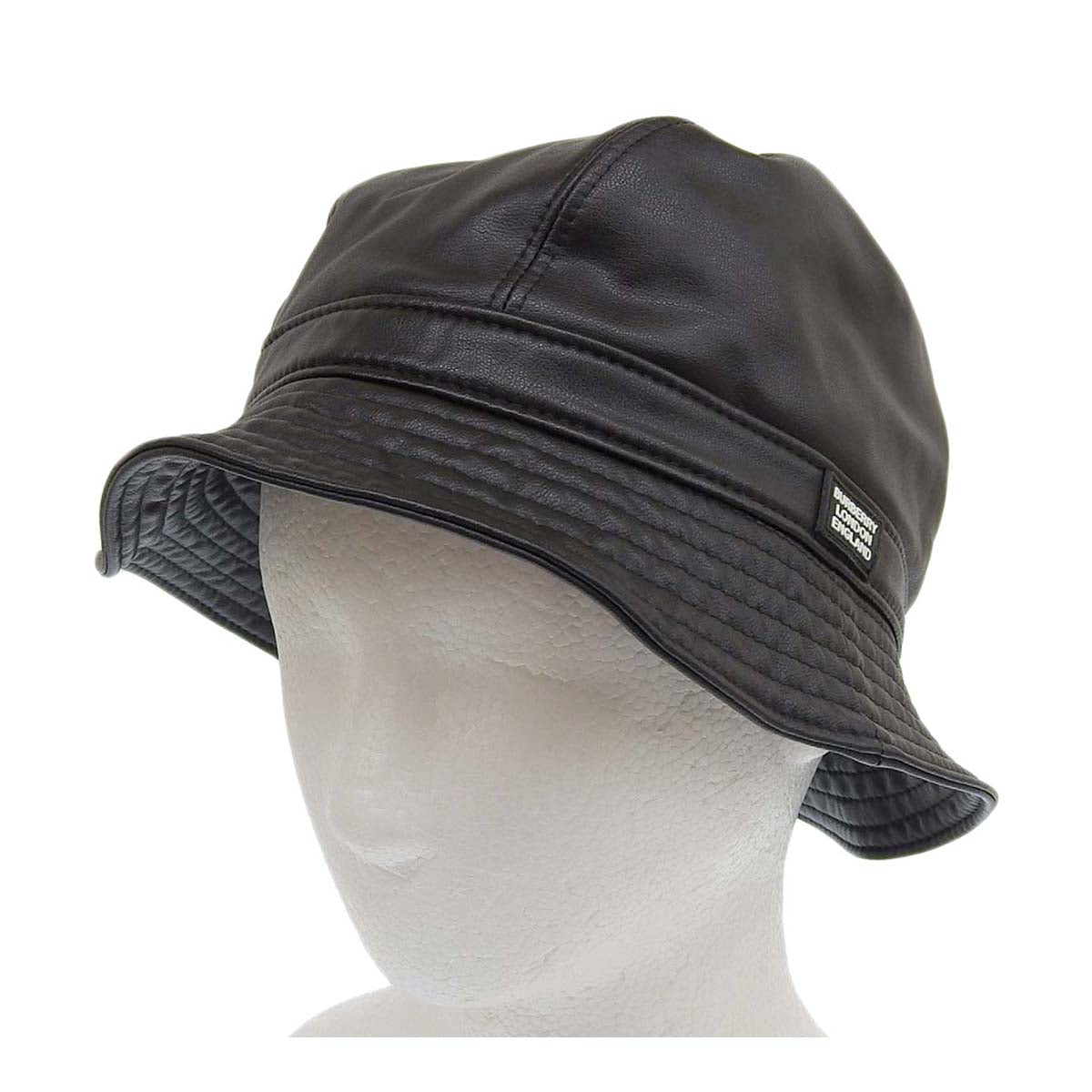 Burberry Logo Bucket Hat Black