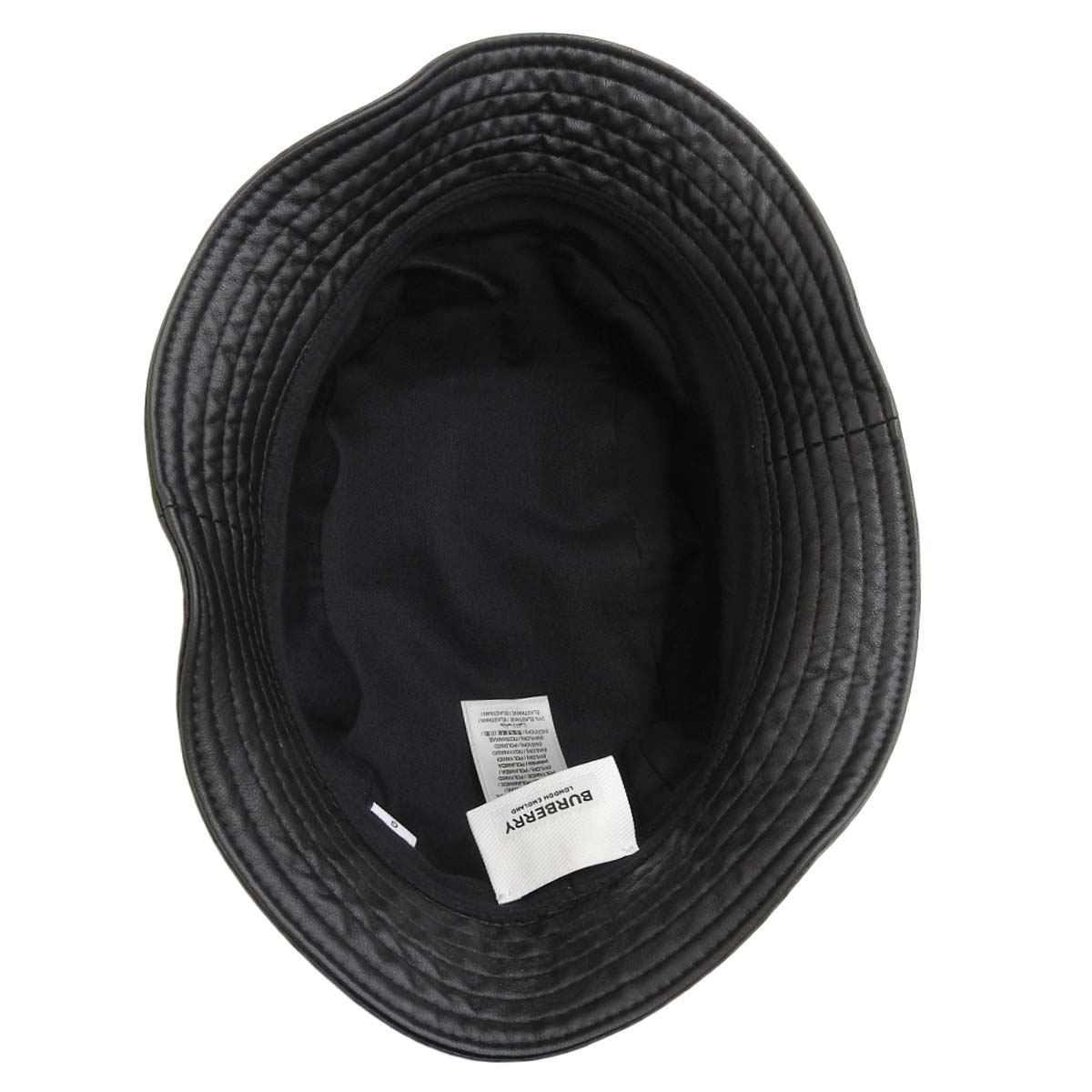 Burberry Logo Bucket Hat Black