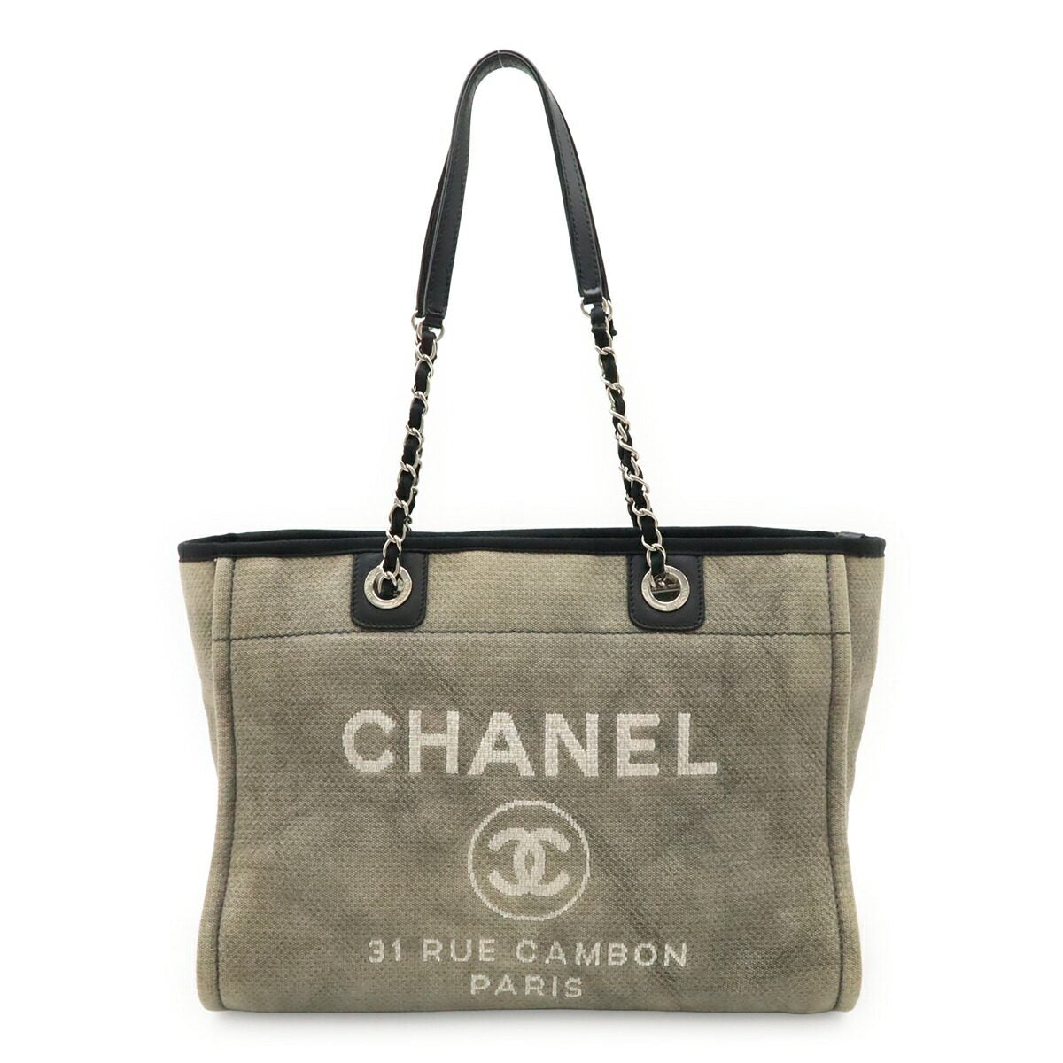 Chanel Deauville 2way tote bag