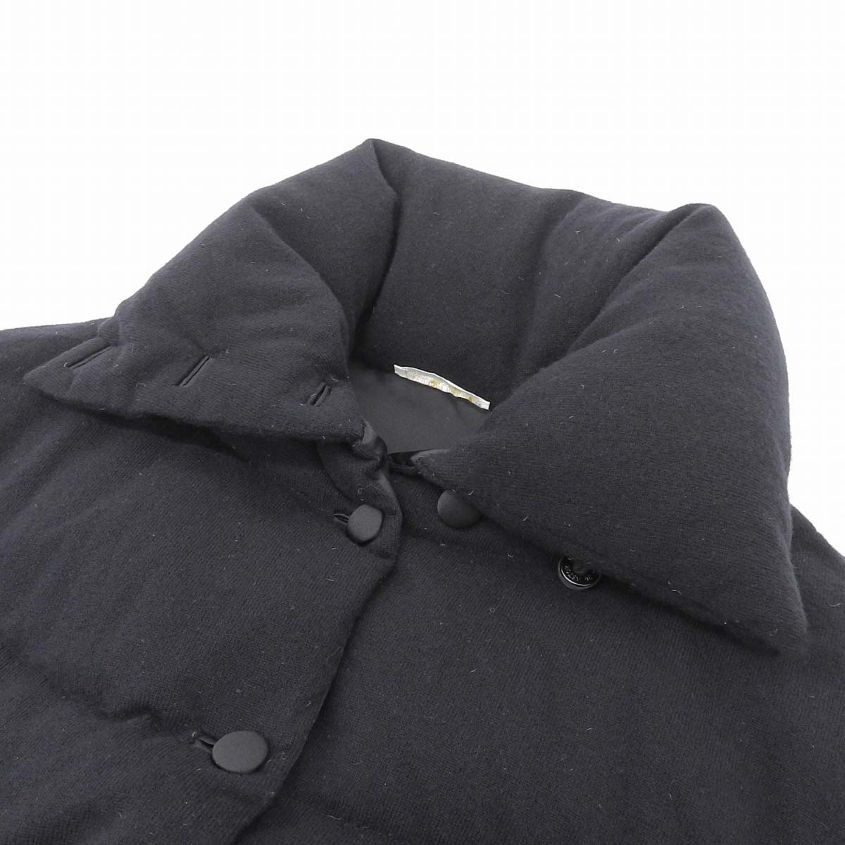 Valentino Wool Cashmere Down Jacket Black