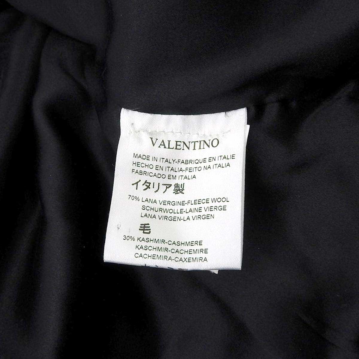 Valentino Wool Cashmere Down Jacket Black